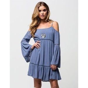 🆕 Patrons Of Peace Tilly’s Boho Blue Dress NEW